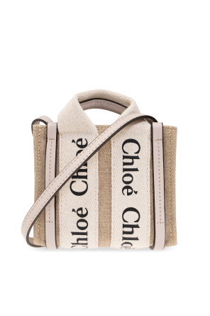 【CHLOE】NANO WOODY STRAP TOTE BAG ead636d994a60d3032ce2920fe82c9